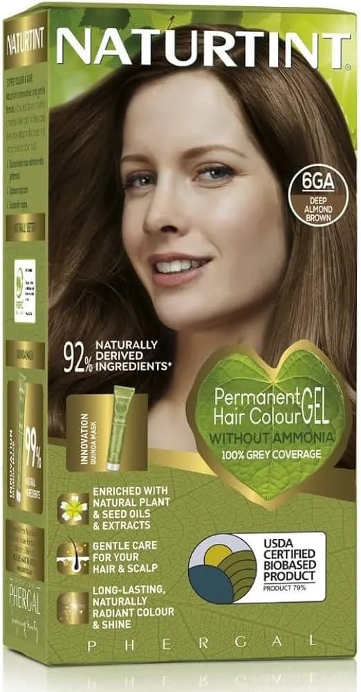 Naturtint Coloration Permanente 6ga Chatain Fonce Amande