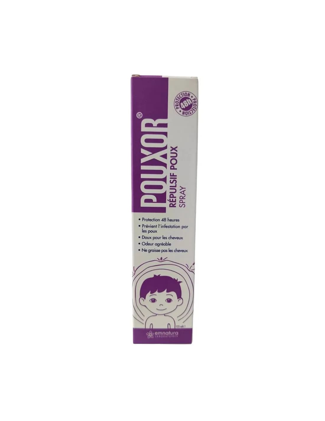 Pouxor Répulsif Poux Spray 125 ml