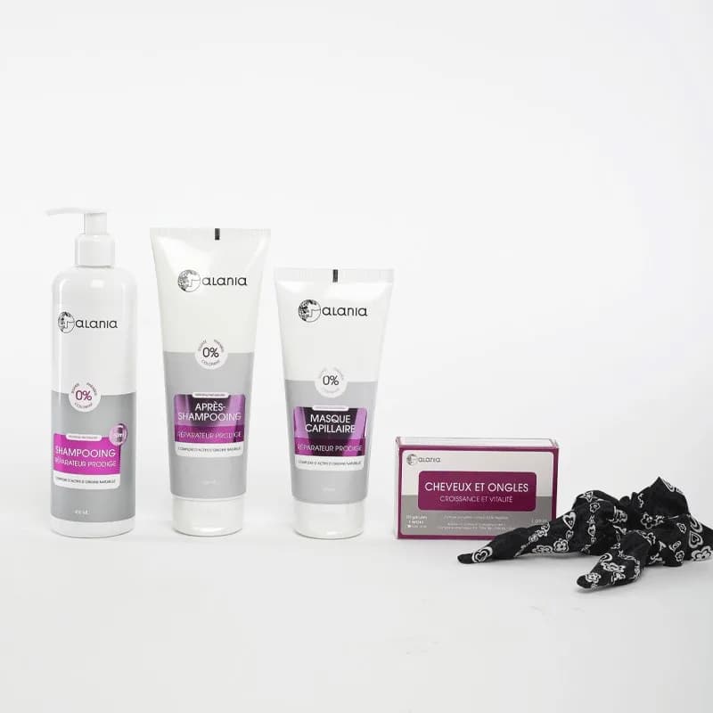 Alania Pack Vitality Hair ( Shamp+ap-Shamp+masq+chev Ongle)