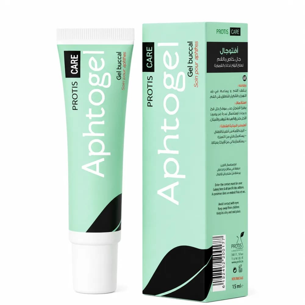 Protis Care Aphtogel Soin pour les Aphtes 15 ml