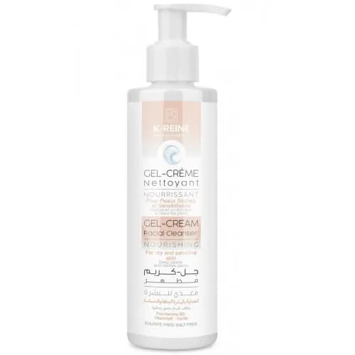 K-Reine Gel Creme Nettoyant Nourissant pour Peaux Seches 200 ml