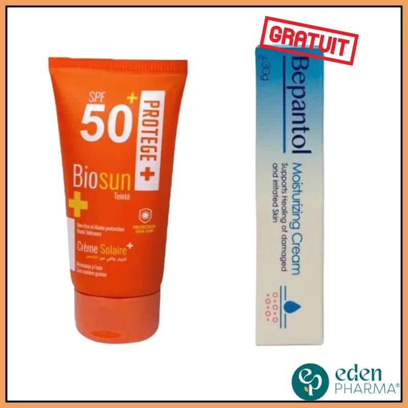 Roncey Ecran Protege+ Biosun Teinte + Creme Bepanthol Gratuite