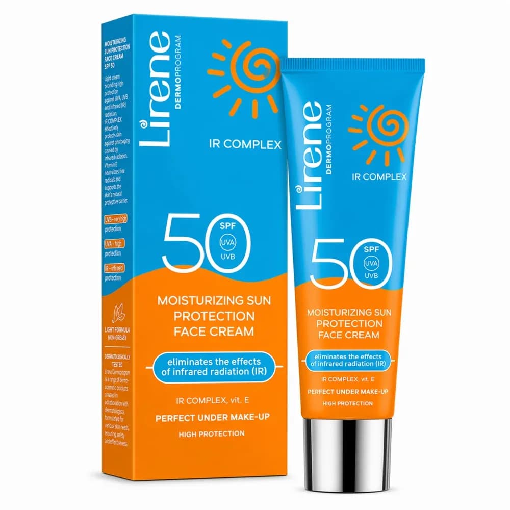 LIRENE ECRAN SPF50+ INVISIBLE VISAGE A BASE DE VIT E 40 ML