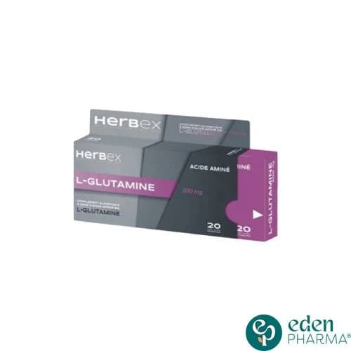 Herbex L-Glutamine 300 mg 20 Gelules
