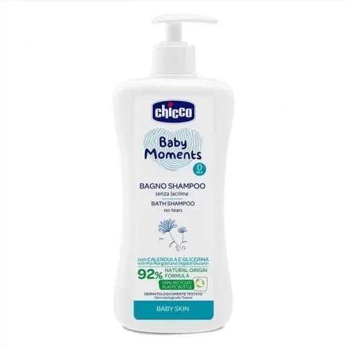 Chicco Shampooing Cheveux et Corps Baby Moments 500 ml
