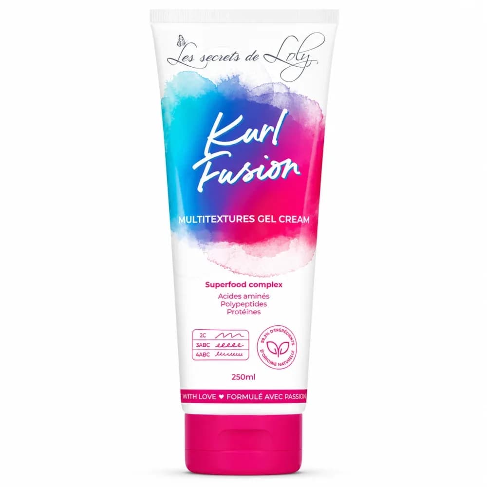 LES SECRETS DE LOLY KURL FUSION GEL CREME COIFFANT HYDRATANT 250ML