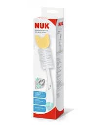 Nuk Goupillon 2 en 1 Avec Embout Éponge