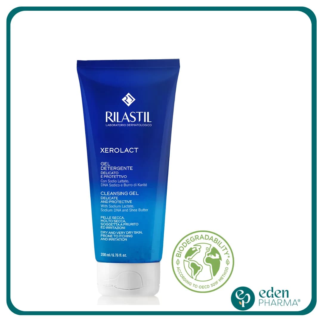 Rilastil Xerolact Gel Nettoyant 200 ml