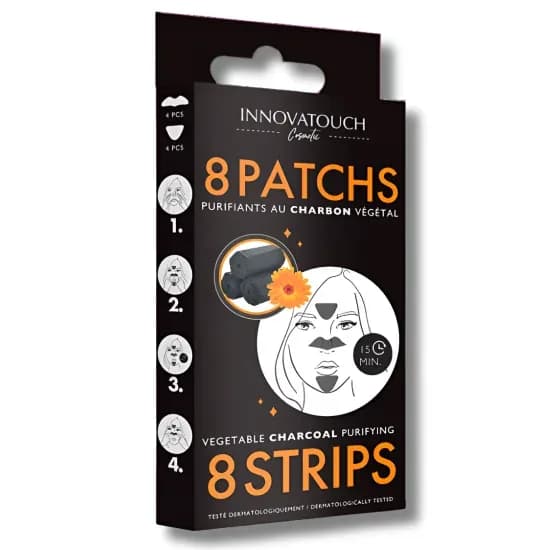 Innovatouch Patchs Purifiant Charbon 8 Pieces