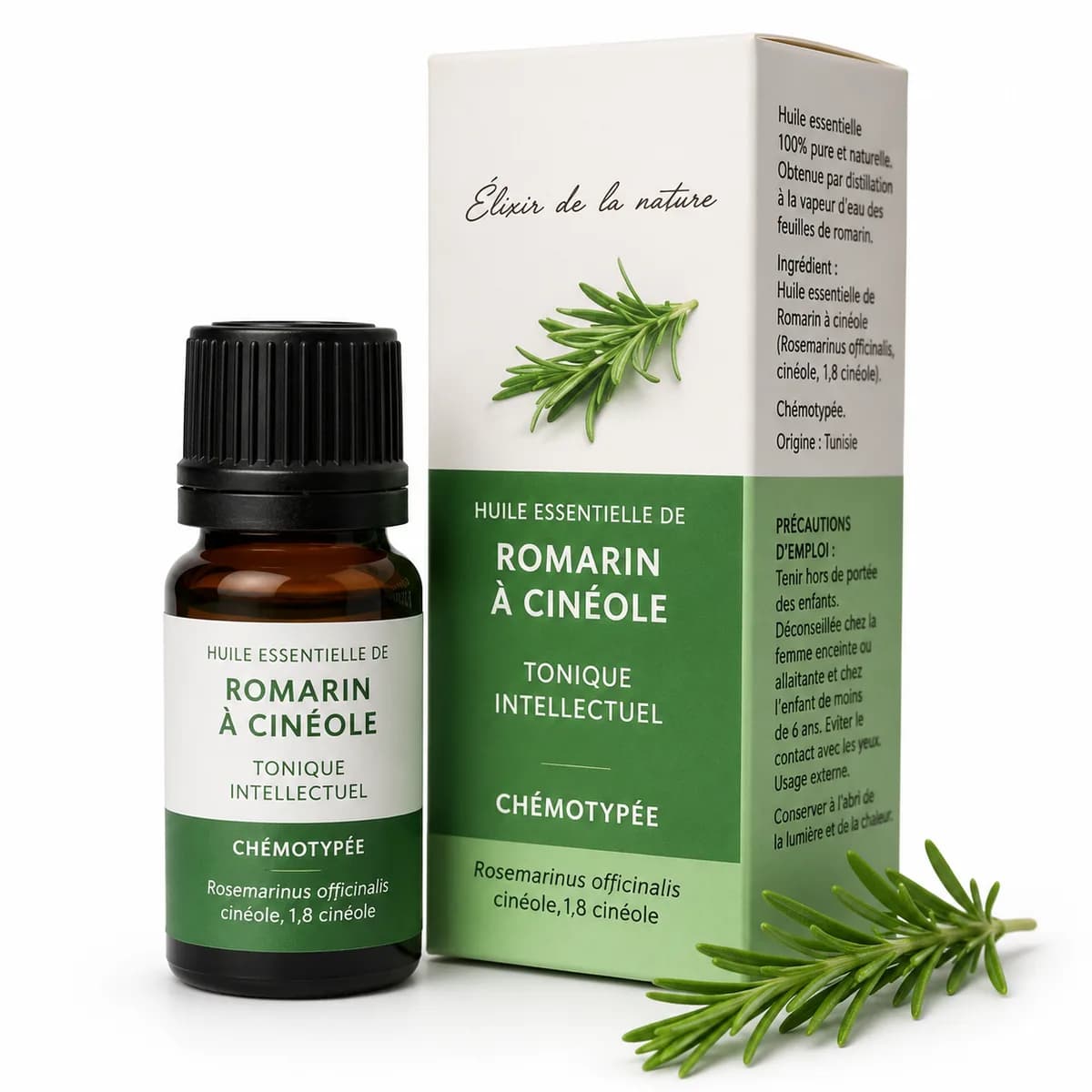 Almaflore Huile Essentielle de Romarin a Cineole 10 ml