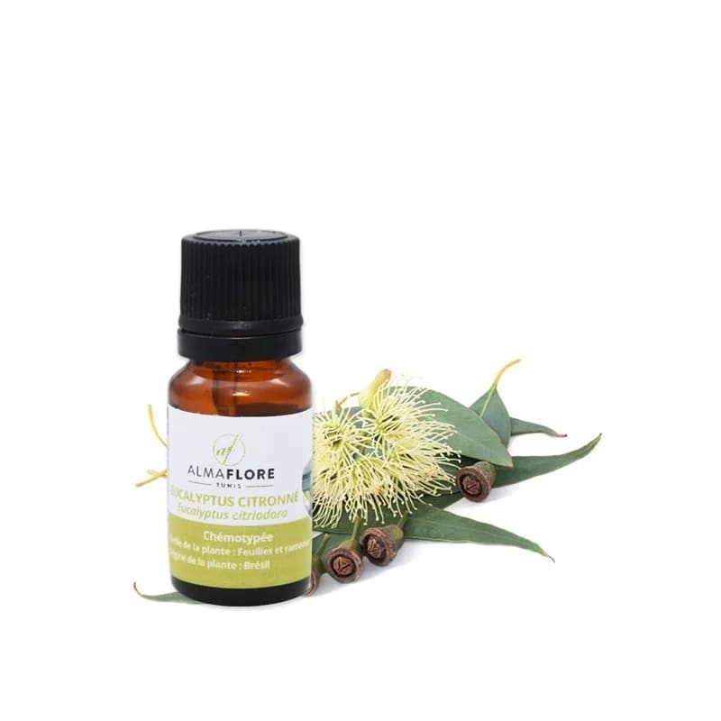 Almaflore Huile Essentielle D'Eucalyptus Citronne 10 ml