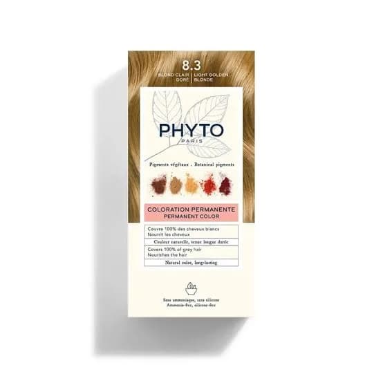 PHYTO PHYTOCOLOR 8.3 BLOND CLAIR DORE 