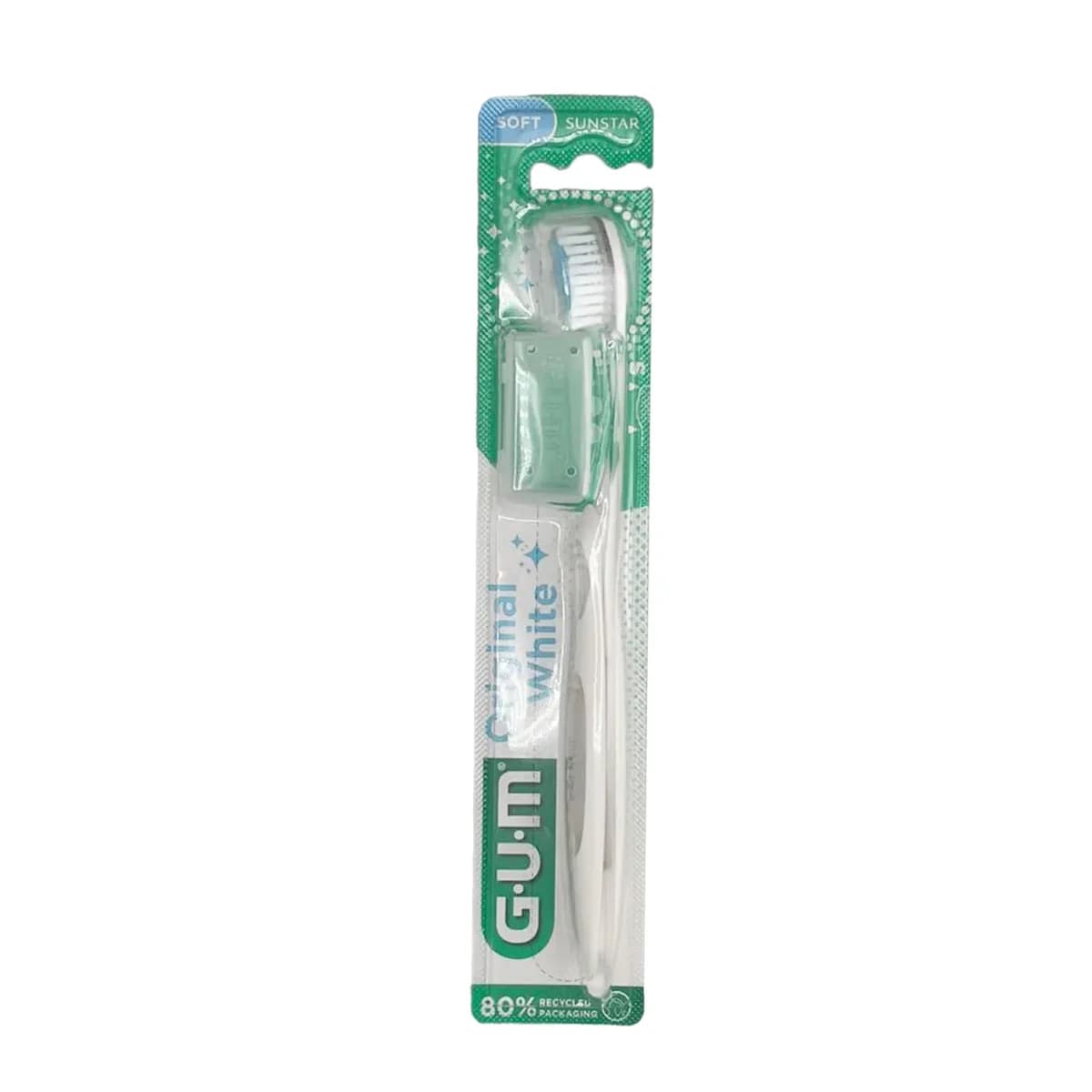 Gum Brosse a Dents Original White Compact Souple (561)