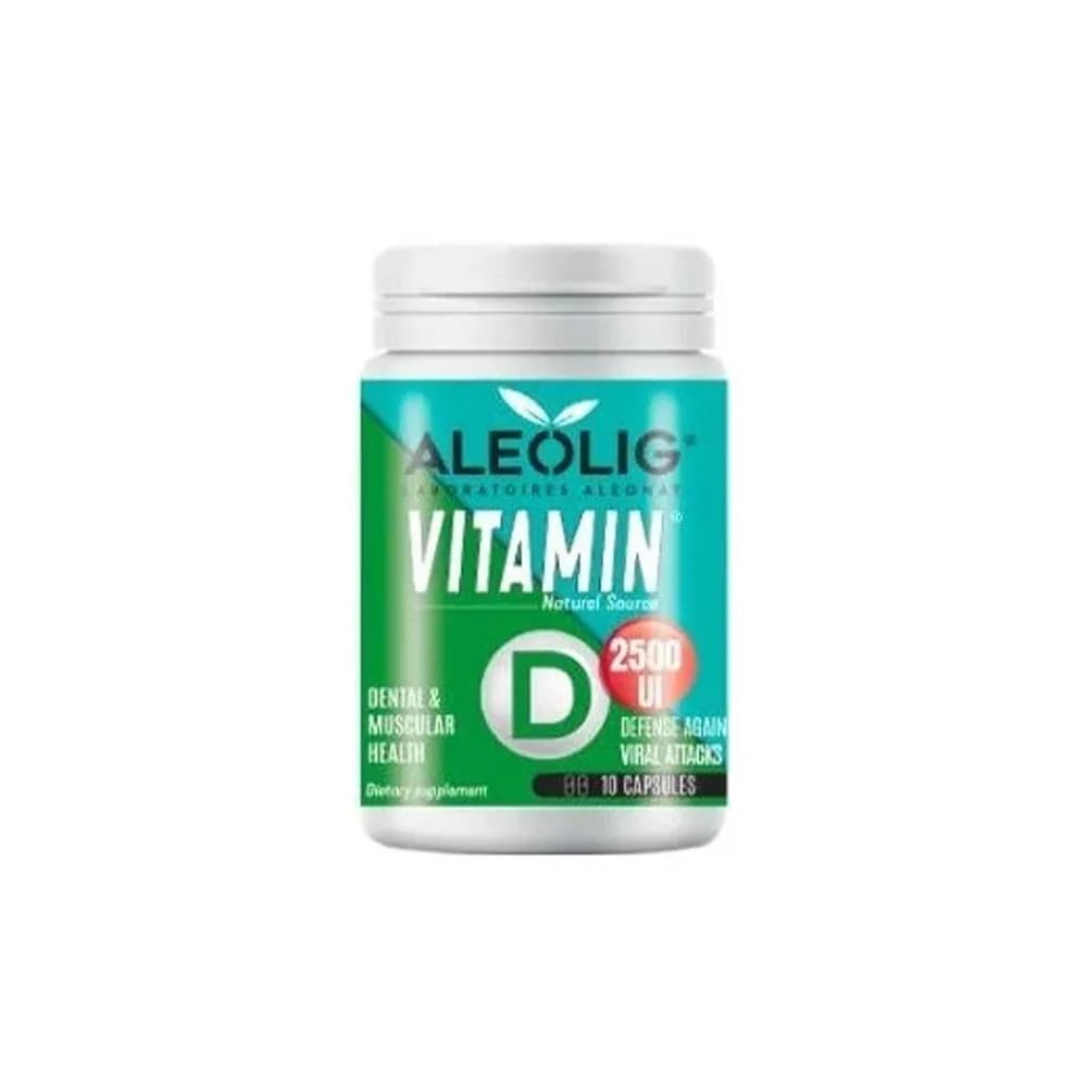 Aleonat Aleolig Vitamine d 2500ui 30 Gélules