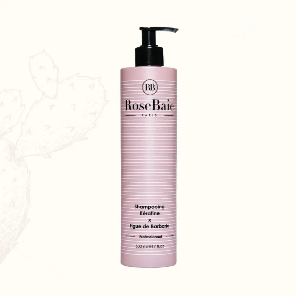 Rosebaie Shampoing Huile Figue de Barbarie X Kératine 500 ml