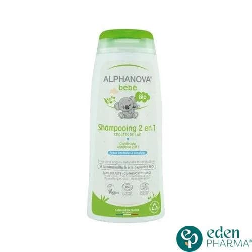 Alphanova Bebe Bio Shampooing 2en1 200 ml