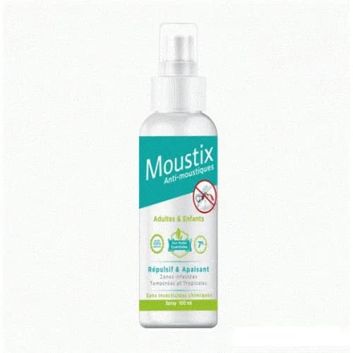 Inoderma Moustix Spray Anti-Moustiques Repulsif et Apaisant 100 ml