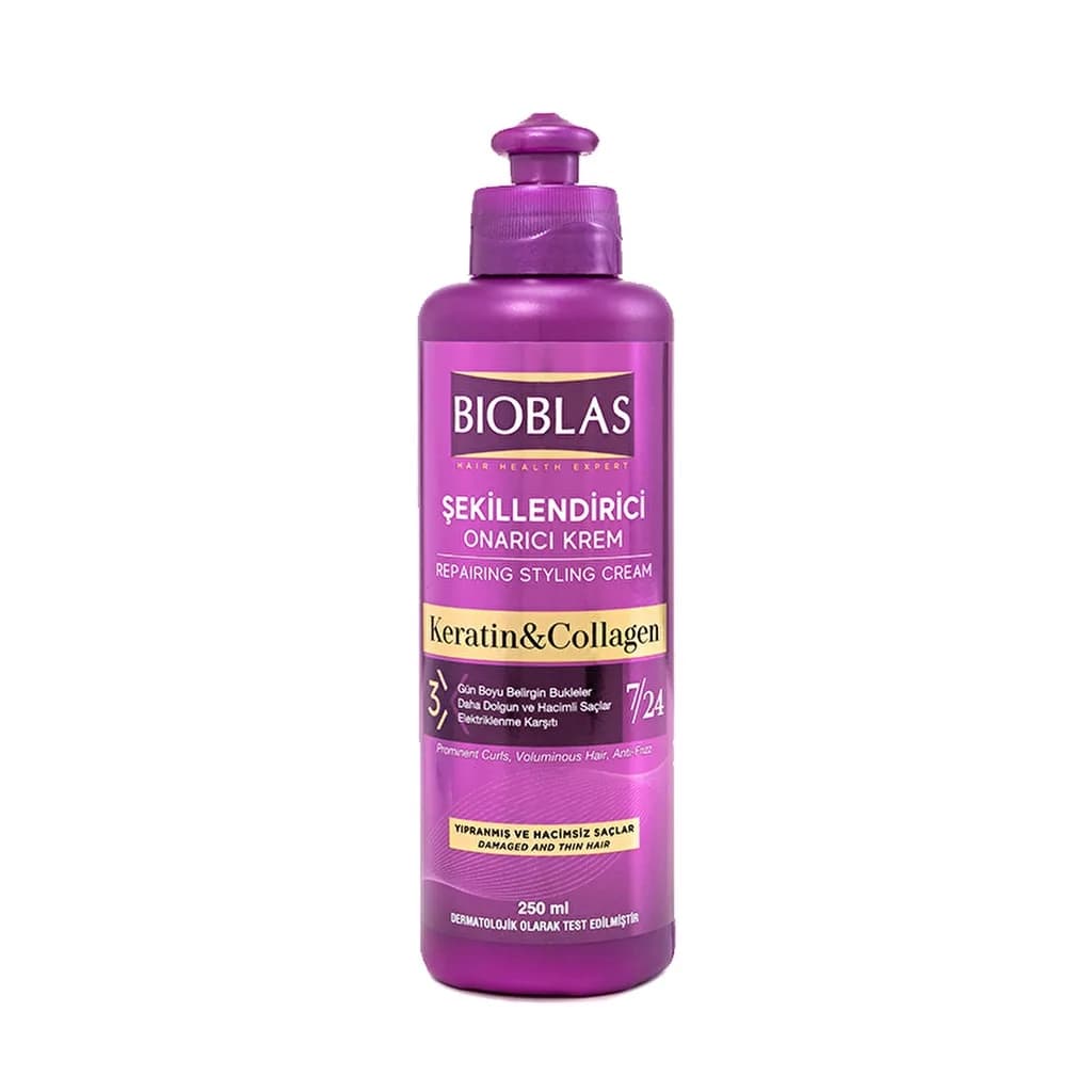 Bioblas Crème Capillaire Réparatrice et Coiffante 250 ml