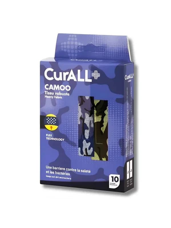Curall Camoo Pansement Boite de 10 19x72mm