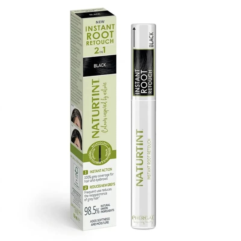 NATURTINT INSTANT ROOT RETOUCH 2IN1 BLACK 1