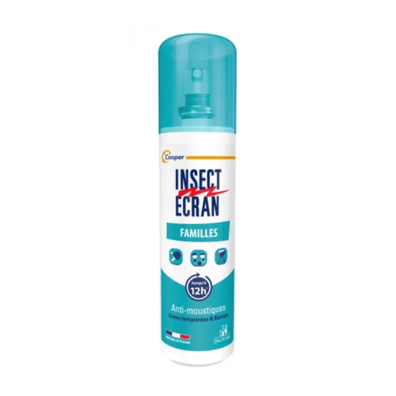 COOPER INSECT ECRAN FAMILLES ANTI MOUSTIQUES 100ML