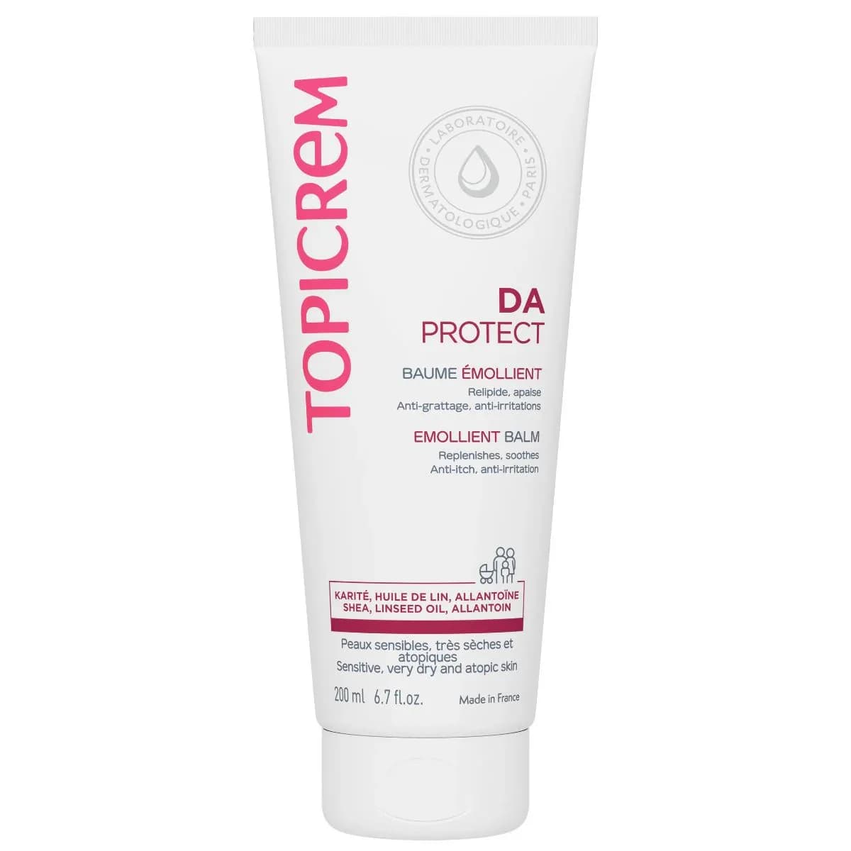 Topicrem Da Protect Baume Émollient 200 ml