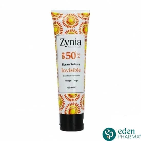 Zynia Ecran Solaire SPF 50+ Inv 100 ml