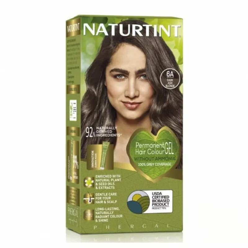 Naturtint Coloration Permanente 6a Blond Cendre Fonce 170 ml