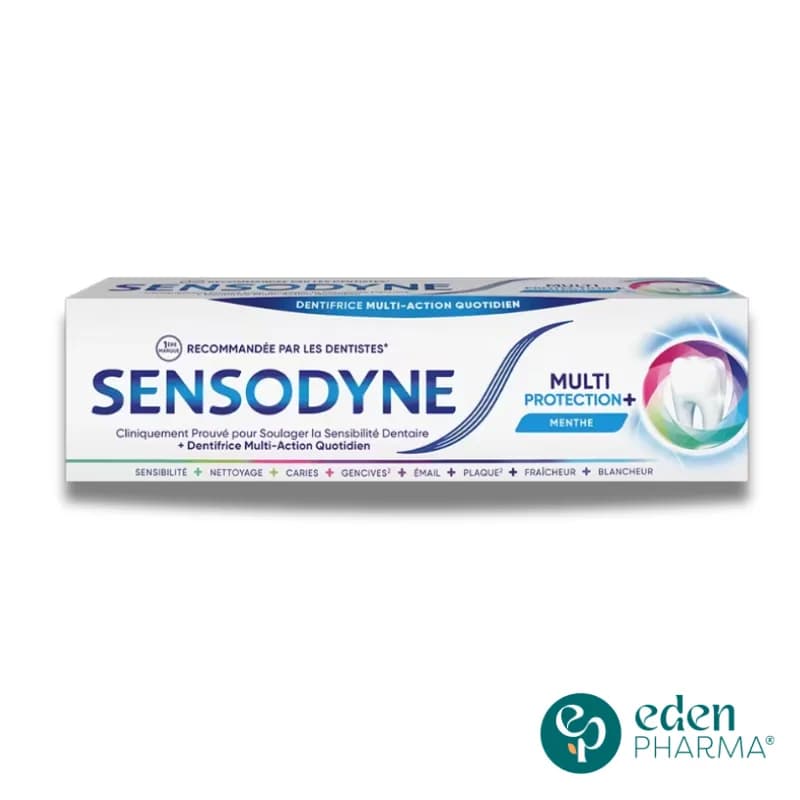 Sensodyne Dentifrice Multi Protection Menthe 75 ml