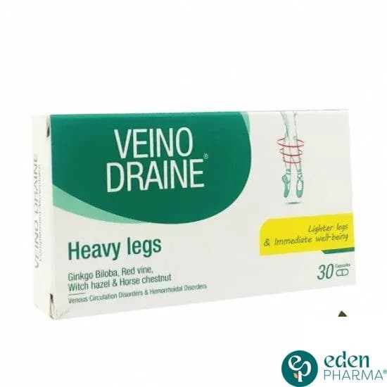 Belpharma Veino Draine 30 Gelules