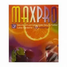MAXPRO PRESERVATIF FRUITY BOITE DE 3 
