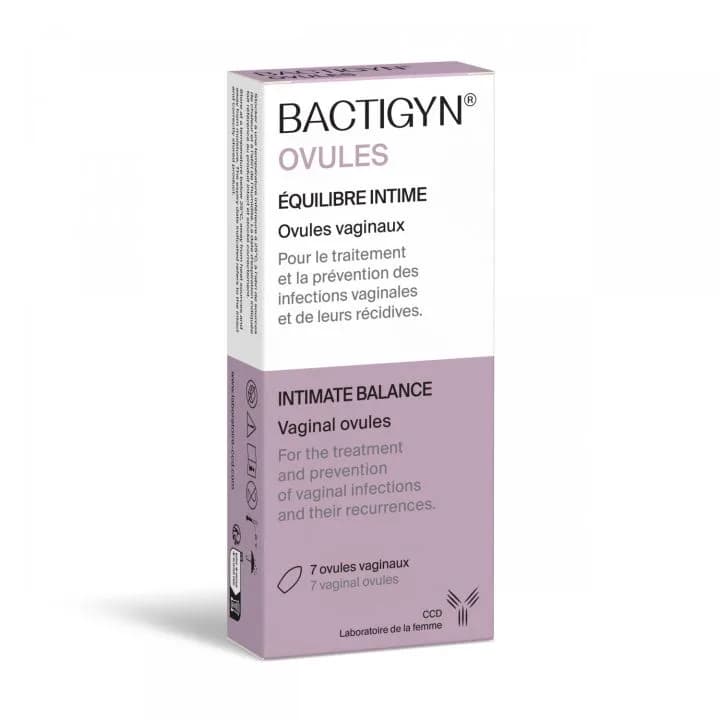 Bactigyn Ovules Equilibre Intime 7 Ovules Vaginaux