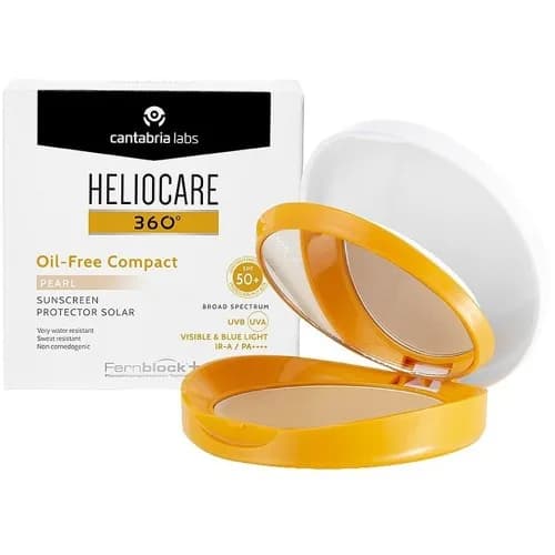 Heliocare Compact SPF 50 Fond de Teint Oil Free Pearl 10 g