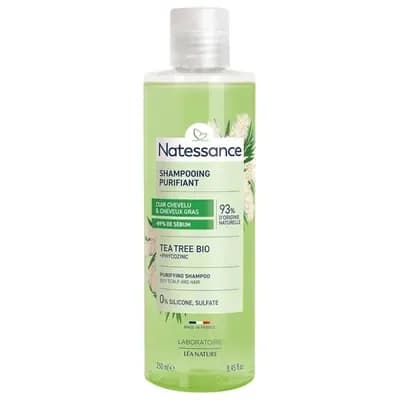 Natessance Shampoing Equilibrant Tea Tree Purifiant 250 ml