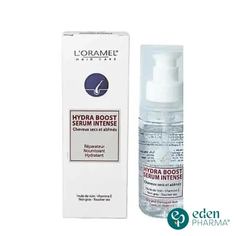 L'Oramel Hair Care Hydra Boost Sérum Intense pour Cheveux Secs et Abîmés 50 ml