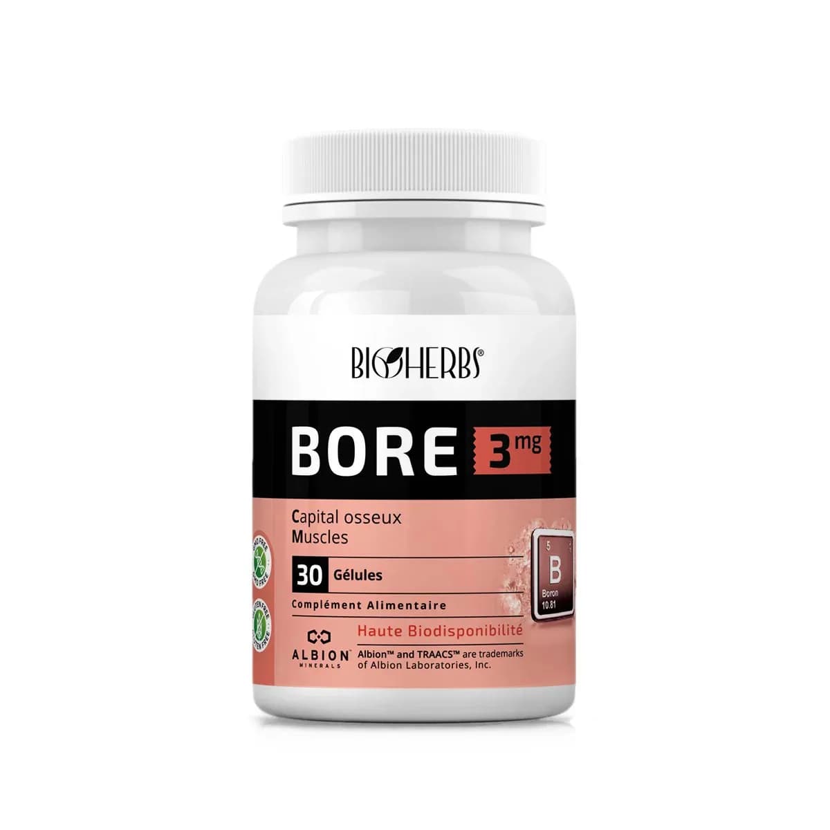 Bioherbs Bore 3 mg Bt/30