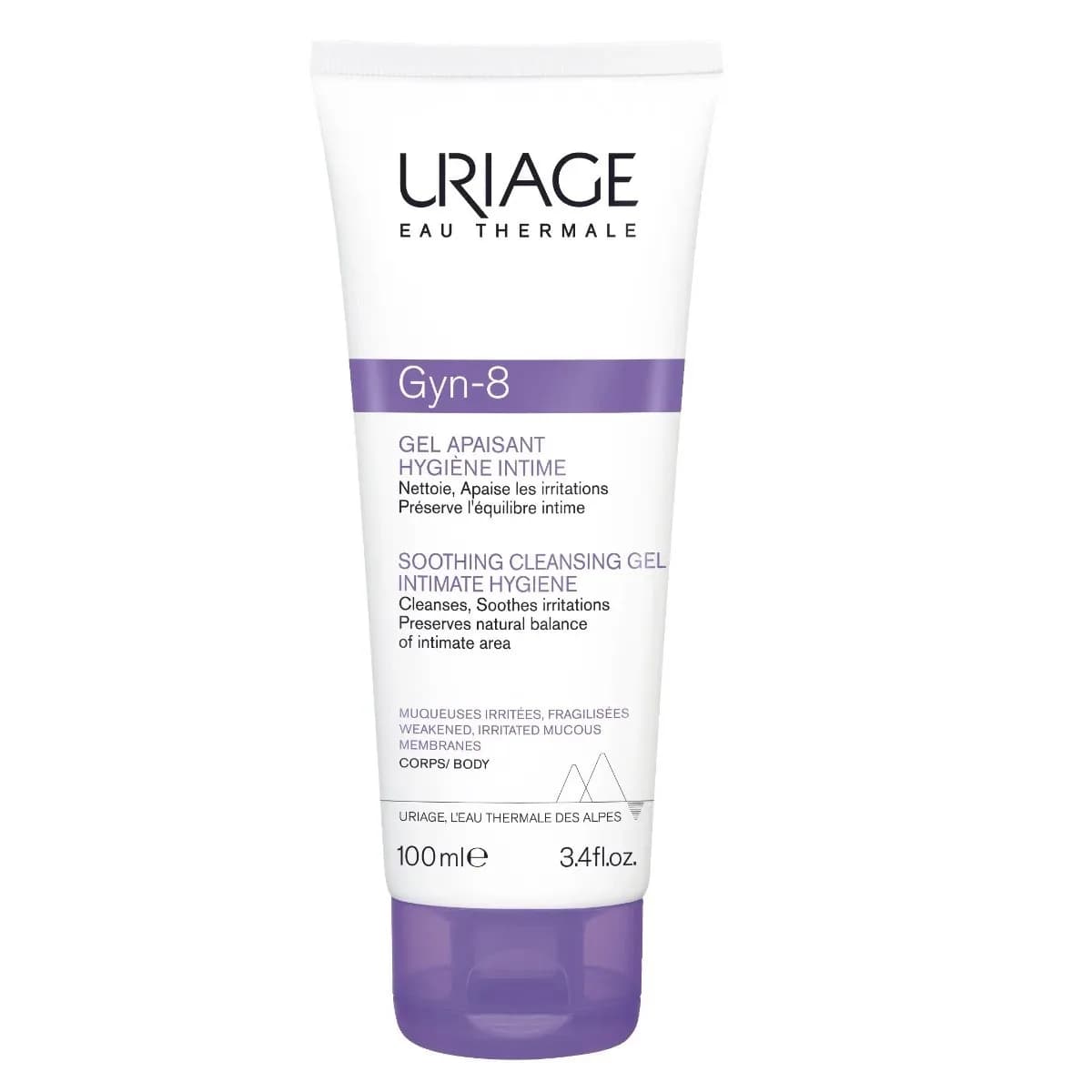 Uriage Gyn-Phy Gel Fraicheur Hygiene Intime Muqueuses Sensibles 200 ml