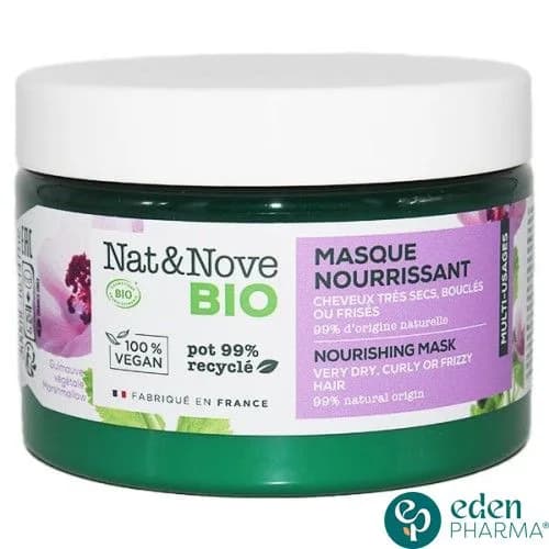 Nat & Nove Bio Soins Capillaires Masque Nourrissant 300 ml