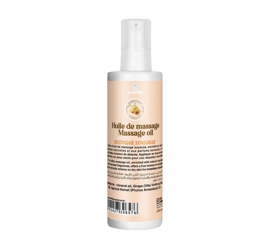 K-Reine Huile de Massage Abricot 200 ml