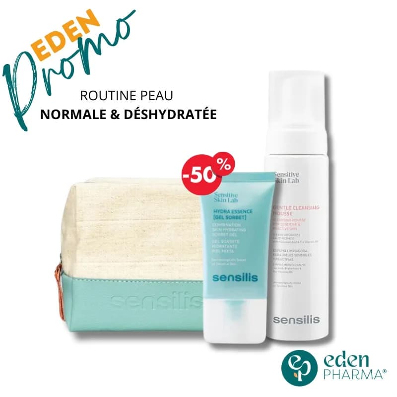 Sensilis Trousse Mousse Nettoyante 200 ml + Hydra Essence Sorbet Gel-Creme 40ml(-50%)
