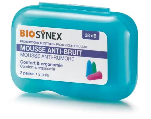BIOSYNEX MOUSSE ANTI BRUIT 2 PAIRES 