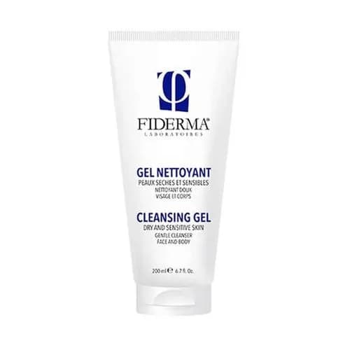 Fiderma Hydrafid Gel Nettoyant Peaux Seches et Sensibles, 200 ml