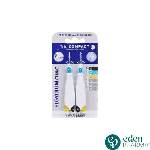 Elgydium Clinic Brosettes Interdentaires Trio Compact