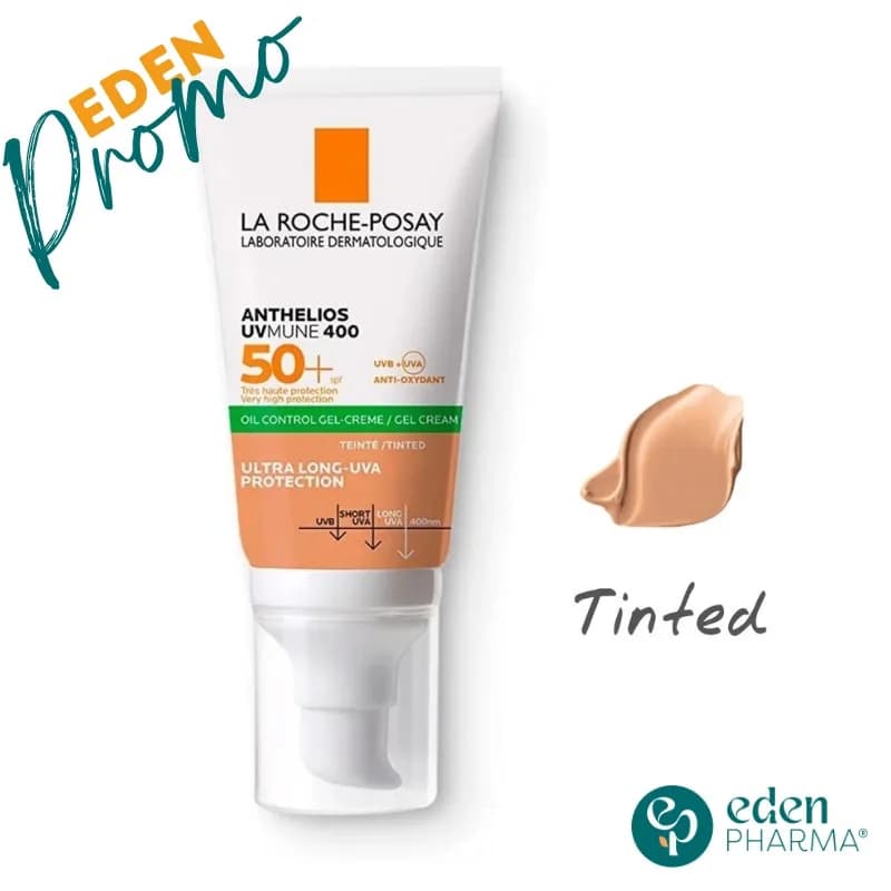 La Roche Posay Anthelios Oil Control Gel Creme Teinte SPF50+ 50 ml