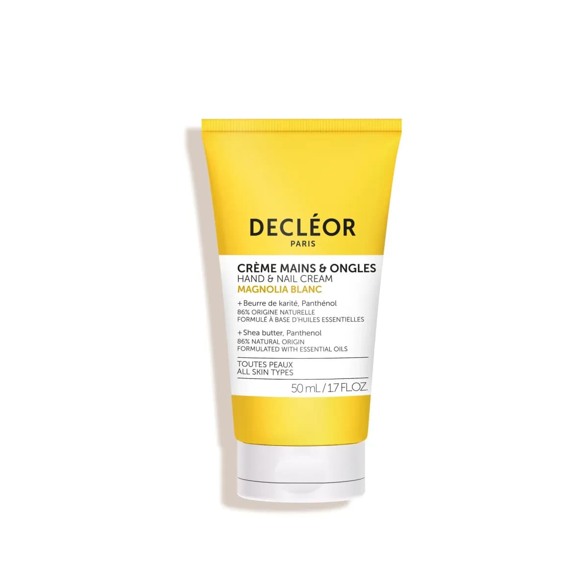 DECLEOR CREME MAINS ET ONGLES MAGNOLIA BLANC 50ML