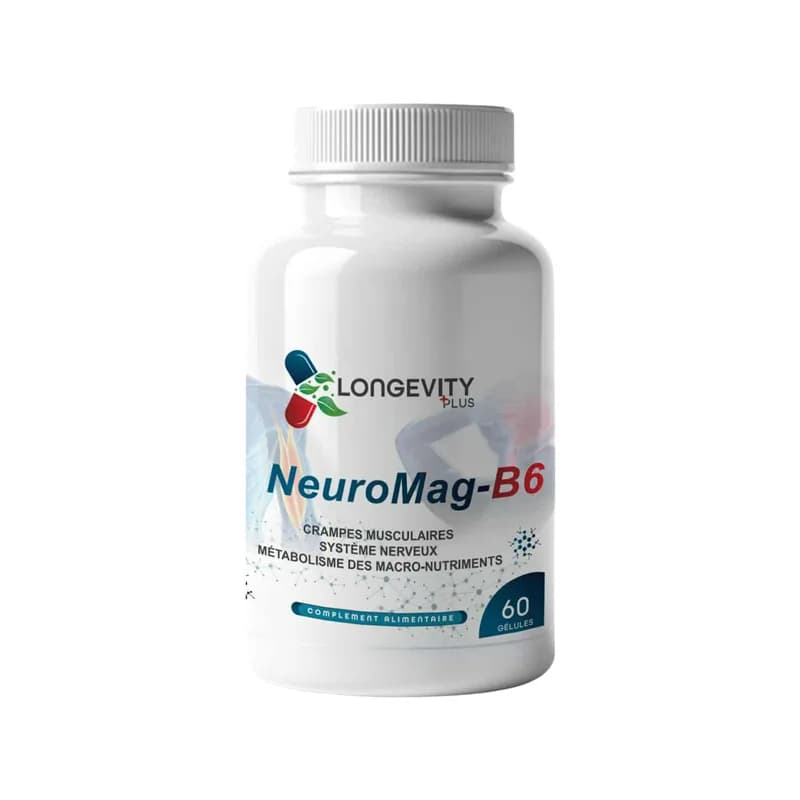 LONGEVITY PLUS NEUROMAG-B6 60 GELULES