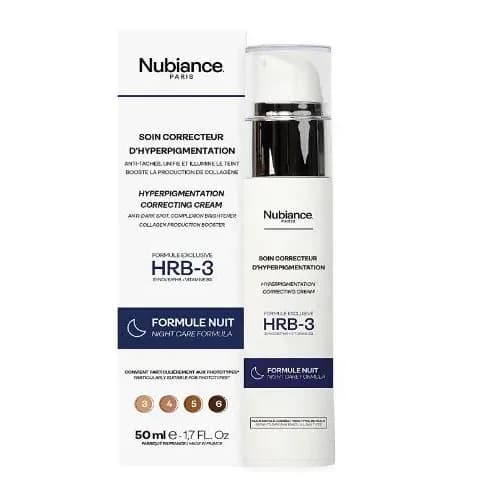 Nubiance Creme Soin Correcteur D'Hyperpigmentation Hrb-3 Formule Nuit, 50 ml