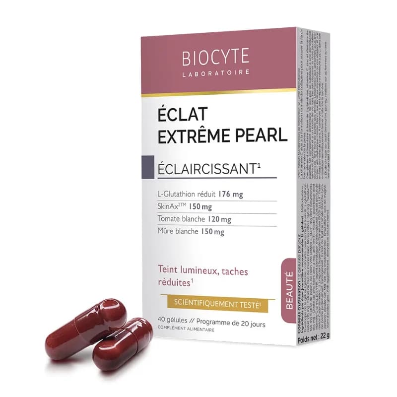 Biocyte Eclat Extreme Pearl 40 Gelules