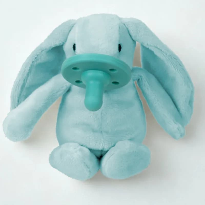 Minikoioi Sleep Buddy Luna Sucette en Silicone Avec Jouet Doux 0 m+