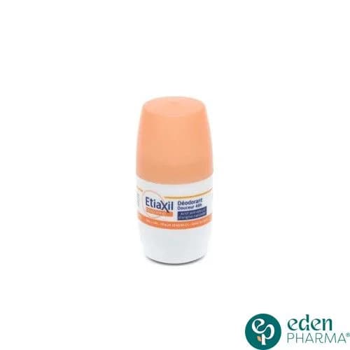 Etiaxil Roll On Deodorant Douceur 24h Anti Odeur 50 ml (Orange)